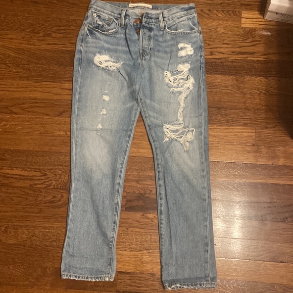 Gap Relaxed Distressed Boyfriend jeans - Picture 6 of 7
